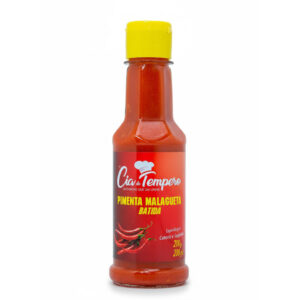 Molho Pimenta Malagueta Batida 200ml - Cia do Tempero