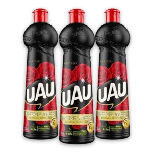 Kit 3un Multiuso 500ml UAU Rosas e Sedução