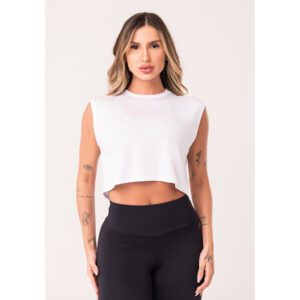 Regata Cropped Feminina Oasis Leve