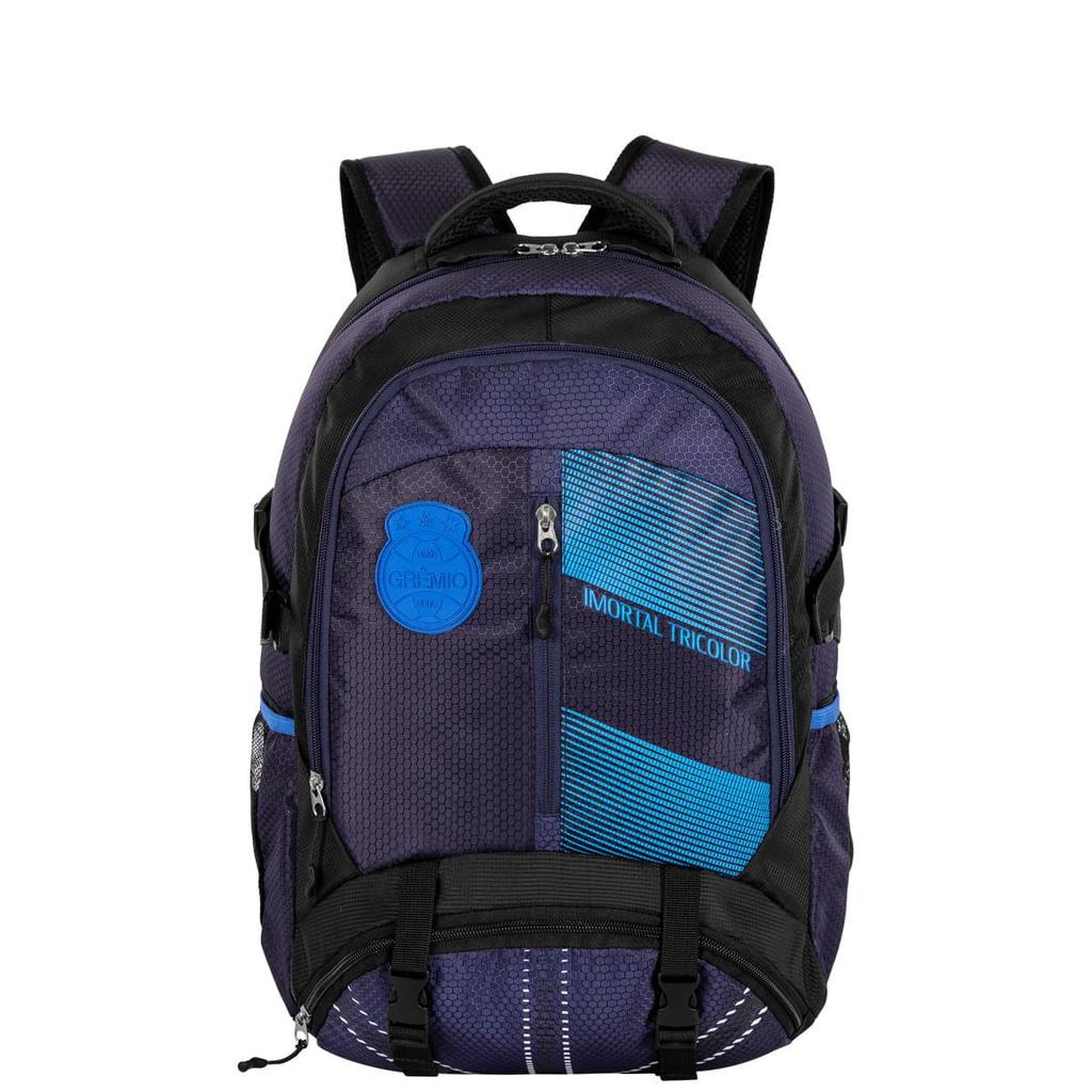Mochila Gr?mio Y01 Porta T?nis Azul Escuro 1 Mochila Grêmio Y01 Porta Tênis Azul Escuro