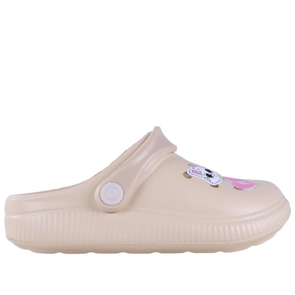 Crocs Infantil Molekinha - 2591.102 Creme 1 Babuche Infantil Menina Molekinha 2591.102 Creme