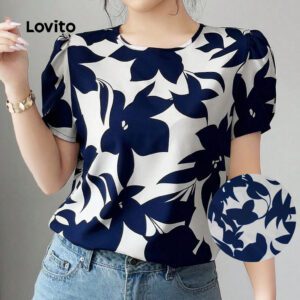 Blusa Boho Flores Primavera/Verão Feminina