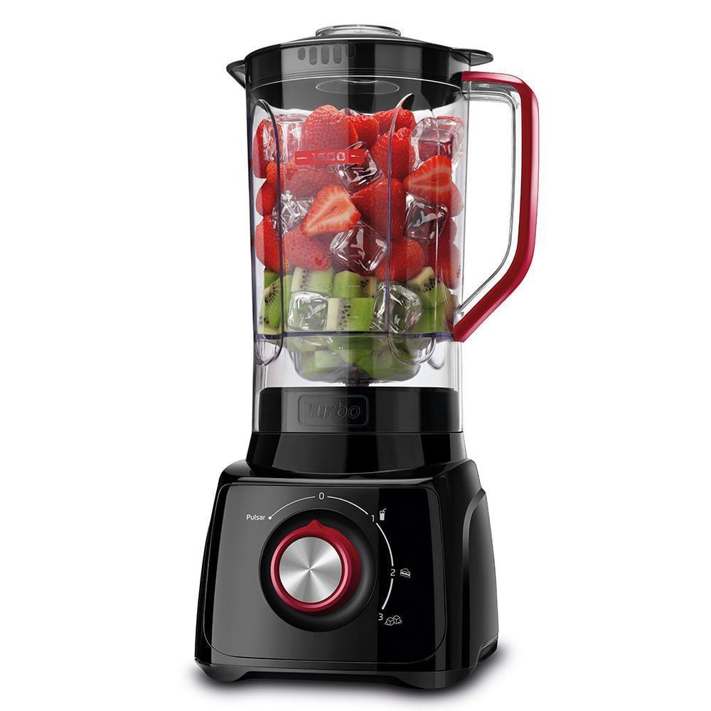 Liquidificador Turbo Maxis 550W - 2,2L 1 Liquidificador Turbo Maxis - L-mx-01 Liquidificador L-mx-01 220v-60hz .