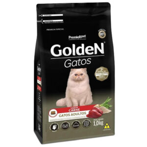 Ração Gatos Adultos Sabor Carne 3kg Golden
