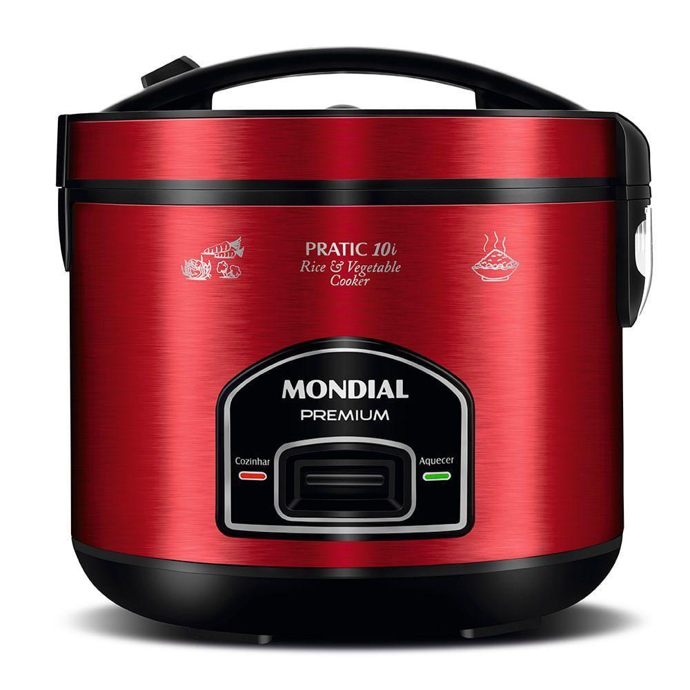 Panela El?trica de Arroz 10i Mondial 700W 1 Panela Elétrica de Arroz 10i Mondial 700W