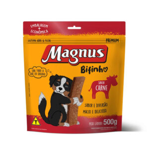 Bifinho Sabor Carne Magnus 500g - Magnus