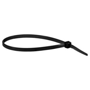 ABRACADEIRA DE PLASTICO, 150X2,5MM, PRETO, 100PCS // SPARTA