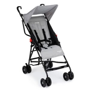 Carrinho de Bebê Voyage Cinza Mescla - Guarda Chuva