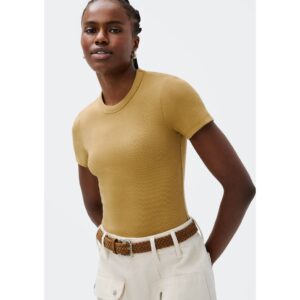 Blusa Feminina Ribana Slim Canelada