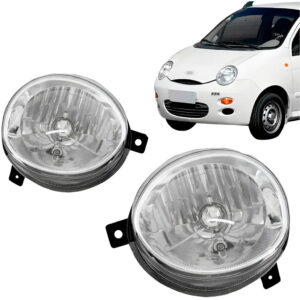 Farol Chery QQ 2010 2011 2012 2013 2014 2015 Cromado