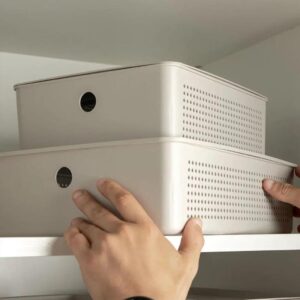 Cesto Organizador 5,4L Flow - Chumbo