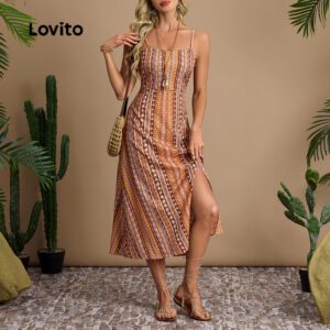Vestido Boho Floral Estampado Feminino