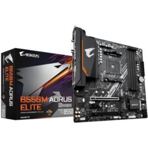 Placa Mãe Gigabyte B550M Aorus Elite AM4