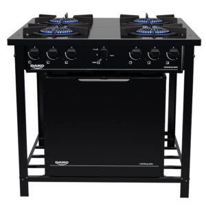 Fogão a Gás Industrial 4 Bocas Dako Couraçado