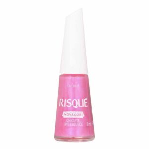 Esmalte Cintilante Risqué Nova Cor! Chiclete, Me Esquece 8ml