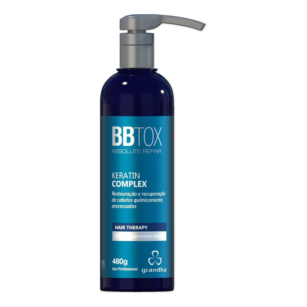 Grandha Bbtox Keratin Complex Reparador 480g 1 Grandha Bbtox Keratin Complex Reparador 480g