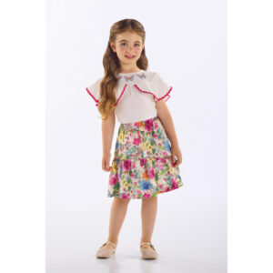 Conjunto Infantil Blusa e Saia-Short Up Baby