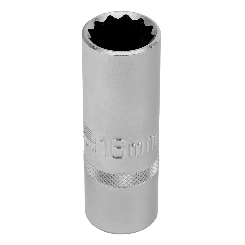 Soquete Vela Igni??o Stels 1/2" 16mm 1 SOQUETE PARA VELAS ENCAIXE 1/2POL., ESTRIADO 1PC // STELS