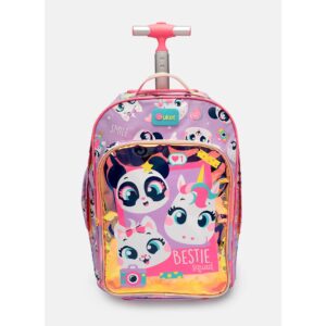 Mochila Rodinha Infantil Lavanda 21L