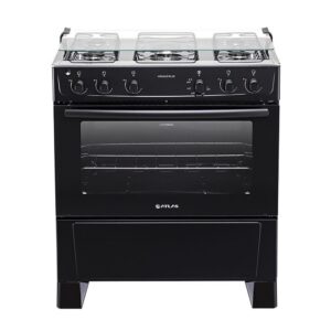 Fogão 5 Bocas Atlas Mônaco Plus Inox Bivolt