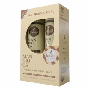 Kit Mandioca Haskell | Shampoo 300ml + Condicionador 300ml
