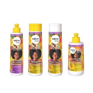 Kit SOS Cachos Salon Line Óleo Manga