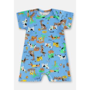 Macaquinho Suedine para Bebê Menino Up Baby