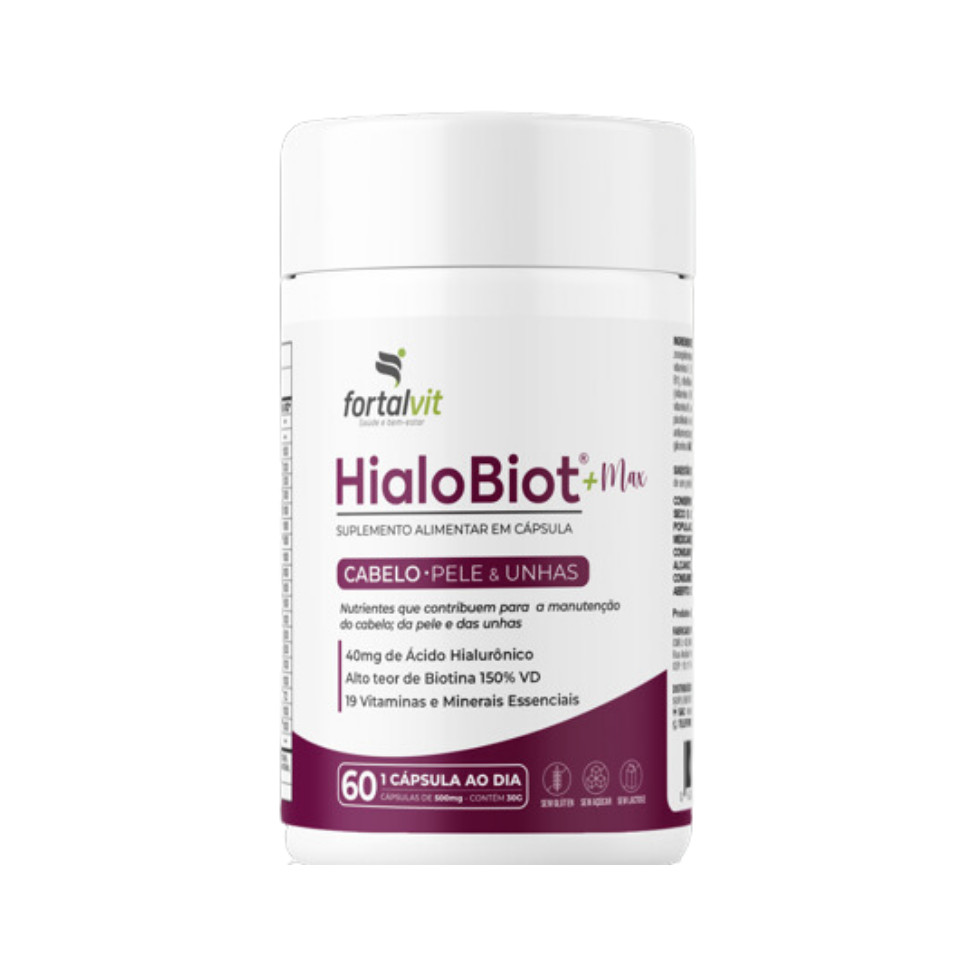 Biotina Hialur?nico Cabelo Pele Unhas 1 Biotina Hialurônico Cabelo Pele Unhas