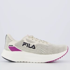 Tênis Fila Fastness Bege Feminino Corrida