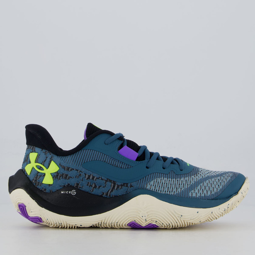 Tênis Under Armour Dime Verde Masculino 1 Tênis Under Armour Dime Verde