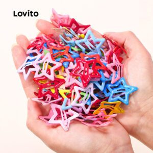 Acessórios de Cabelo Estrela Rosa Dourada