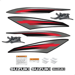 Kit Adesivos Para Moto Suzuki Yes 125 2009/2010 + Emblemas