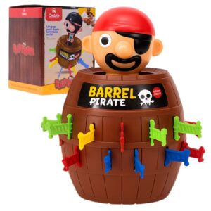 Jogo Pula Pirata Barril Infantil Castela