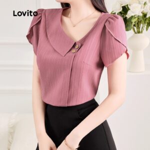 Top Gola Assimétrica Floral Onda