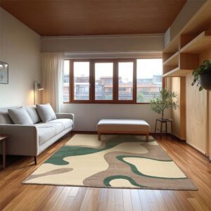 Tapete Retangular Lima Bege 200x250cm