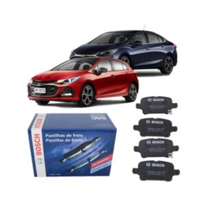 Kit Pastilha Freio Traseira Cruze 1.4 2017 2018 2019 2020 Bosch