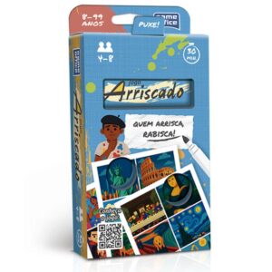 Jogo de Cartas Arriscado Toyster – Lousa e Caneta Apagável