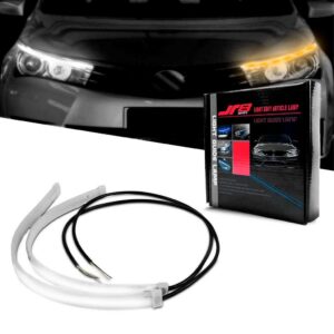 Fita De LED 45cm Flexível Iluminação Automotiva Decorativa