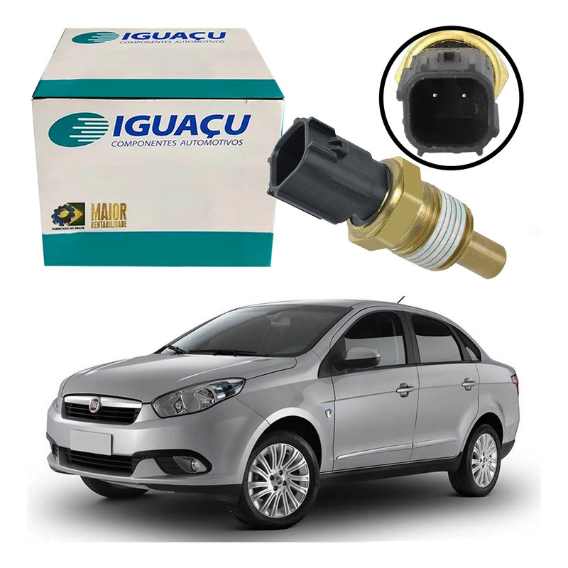 Sensor Temperatura Agua Grand Siena 1.6 16v 1 Sensor Temperatura Agua Grand Siena 1.6 16v 2012 A 2016