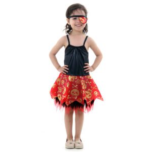 Vestido Pirata Infantil Halloween