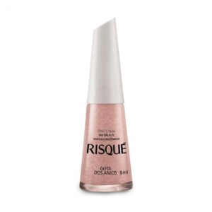 Esmalte Risqué Nude Metálico Gota dos Anjos 8ml