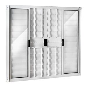 Janela Veneziana Alumínio 100x150 Branco