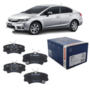 Jogo Pastilha Freio Dianteiro New Civic 2007 Bosch Original