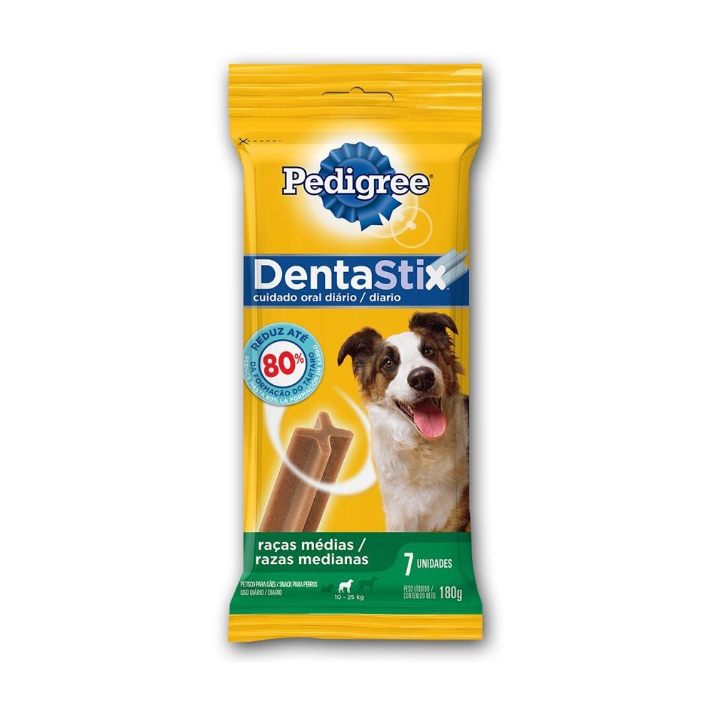 DentaStix Pedigree Cuidado Oral C?es Adultos 1 Petisco Pedigree DentaStix Cuidado Oral Diário para Cães Adultos Raças Médias