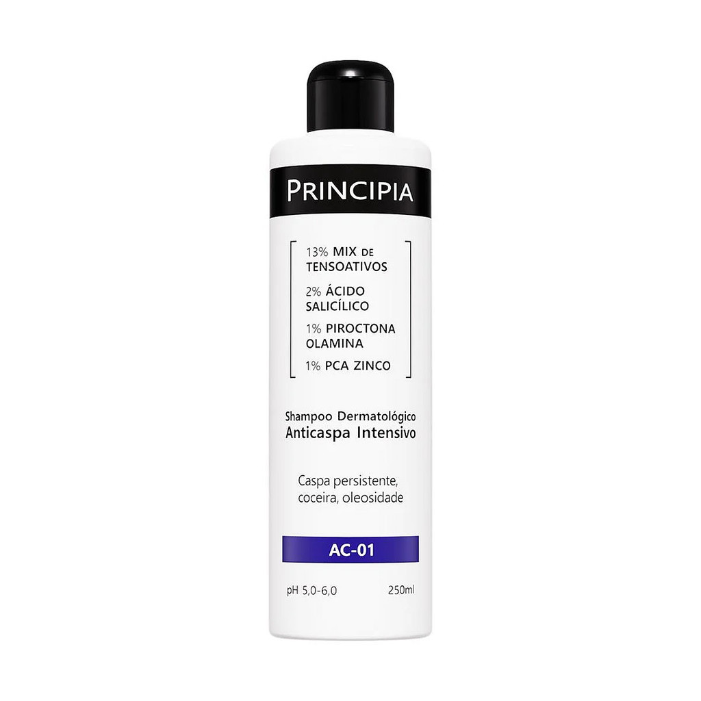 Shampoo Anticaspa Dermatol?gico Principia AC-01 1 Shampoo Dermatológico Anticaspa Intensivo Principia AC-01 250ml