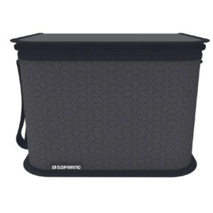 Bolsa Térmica Urbana 18 Litros Preto/Cinza Soprano