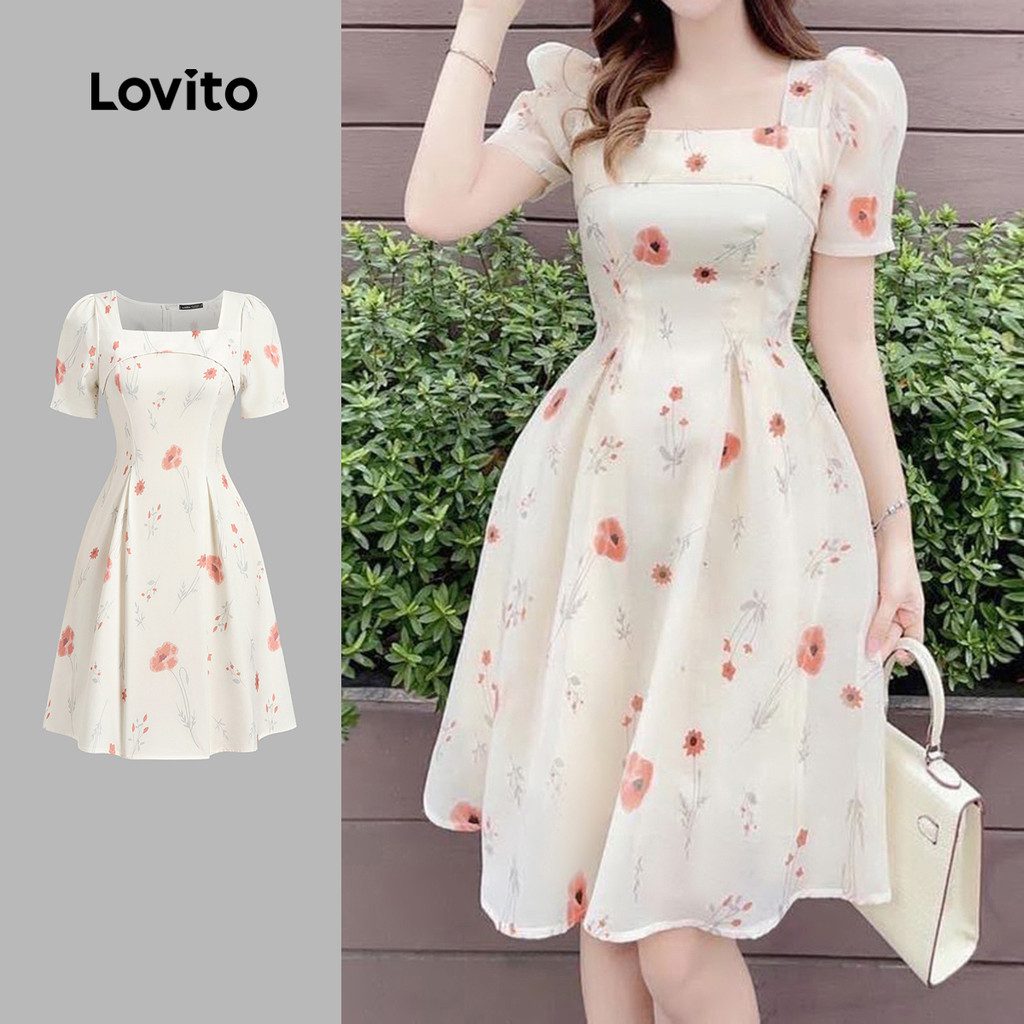 Vestido Plissado Rom?ntico Off White 1 Vestido Plissado Romântico Off White