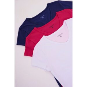 Camisetas Femininas Malha Planet Girls - Kit 3