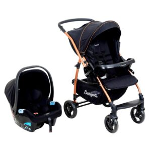 Travel System Rio 22 Preto Cobre Burigotto