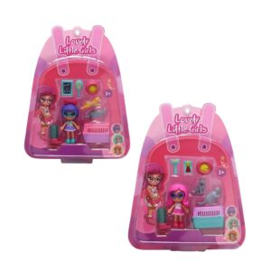 Boneca Lovely Little Girls Pet Shop Multikids